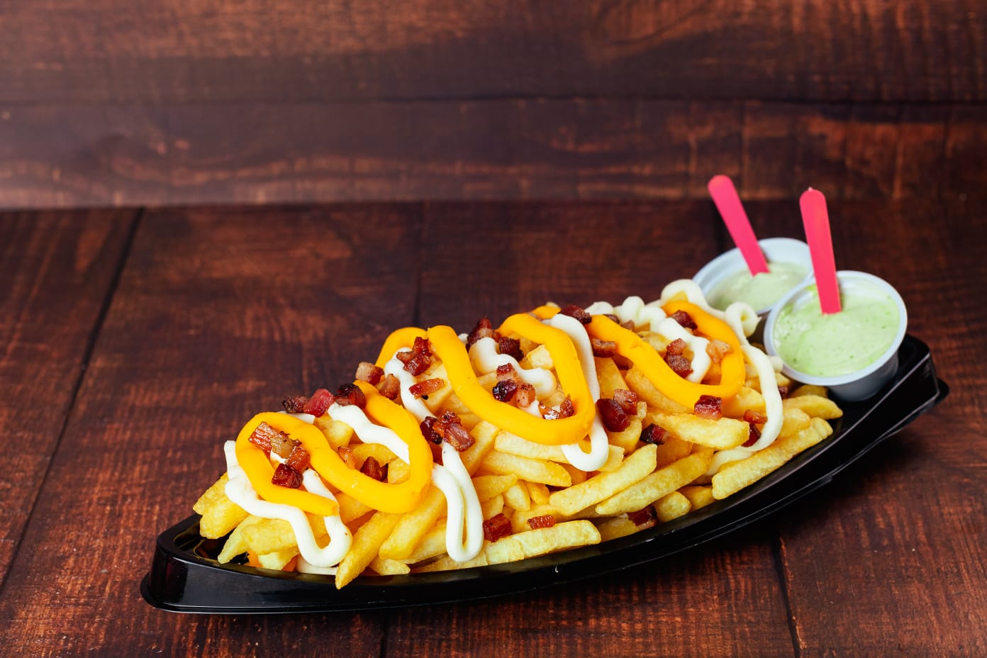 BATATA COM BACON, CHEDDAR E CATUPIRY 600G